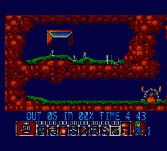 Lemmings Screenshot 9 (Sega Master System (EU Version))