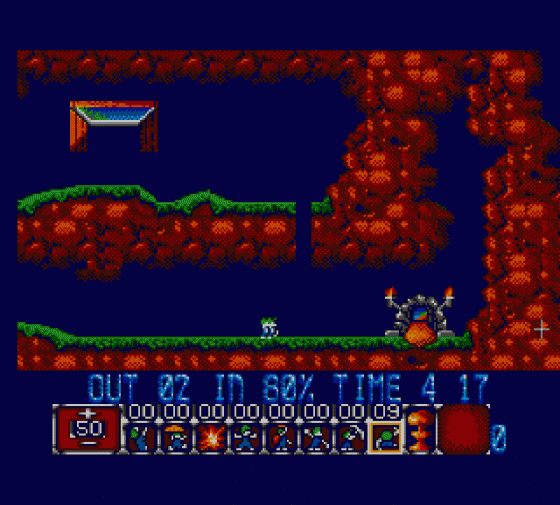 Lemmings Screenshot 10 (Sega Master System (EU Version))