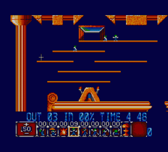 Lemmings Screenshot 15 (Sega Master System (EU Version))