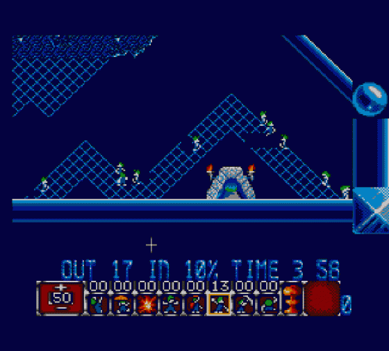 Lemmings Screenshot 22 (Sega Master System (EU Version))