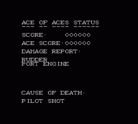 Ace Of Aces Screenshot 10 (Sega Master System (EU Version))