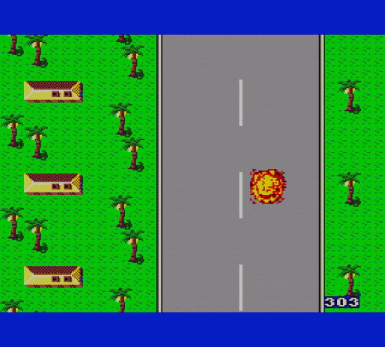 Action Fighter Screenshot 10 (Sega Master System (JP Version))