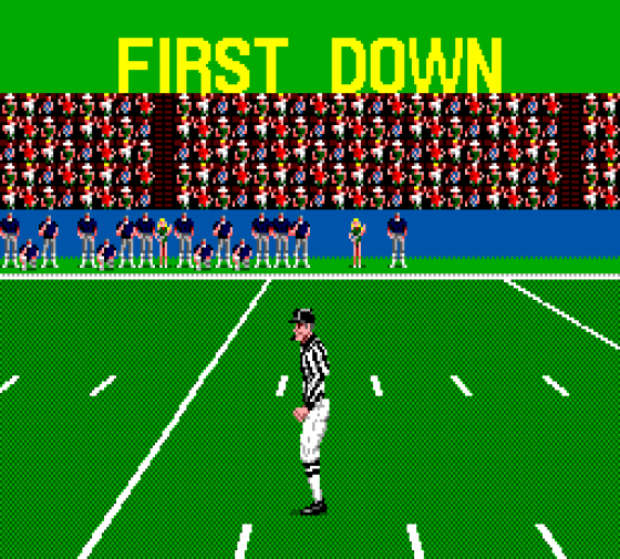 American Pro Football Screenshot 6 (Sega Master System (EU Version))