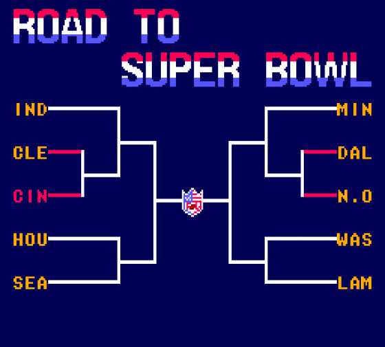 American Pro Football Screenshot 11 (Sega Master System (EU Version))