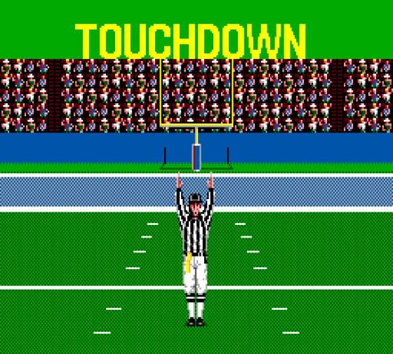 American Pro Football Screenshot 14 (Sega Master System (EU Version))