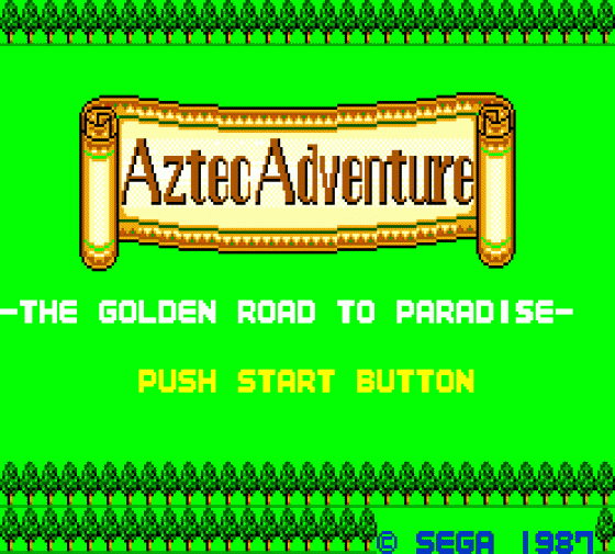 Aztec Adventure: The Golden Road To Paradise