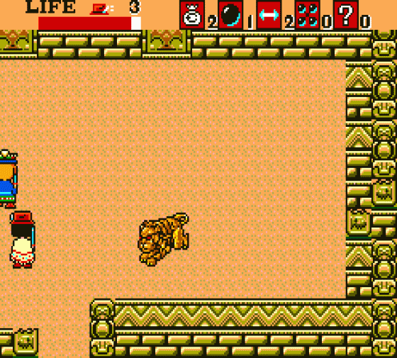 Aztec Adventure: The Golden Road To Paradise Screenshot 24 (Sega Master System (EU Version))