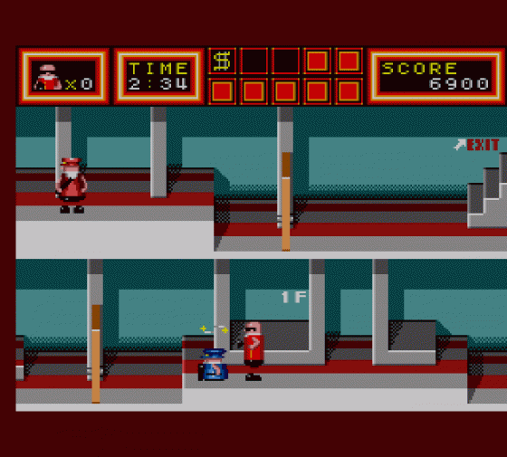 Bonanza Bros. Screenshot 10 (Sega Master System (EU Version))