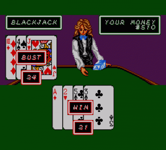 Casino Games Screenshot 9 (Sega Master System (EU Version))