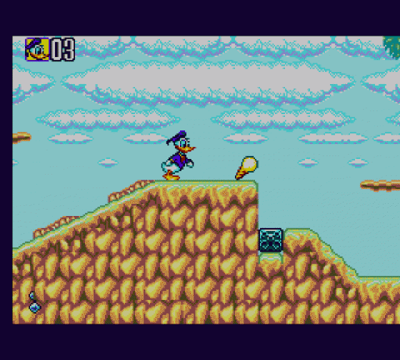 Deep Duck Trouble Starring Donald Duck Screenshot 20 (Sega Master System (EU Version))