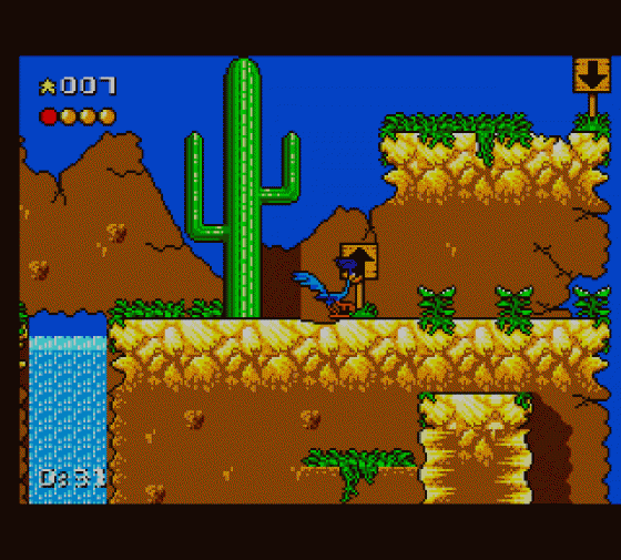 Desert Speedtrap Starring Road Runner And Wile E Coyote Screenshot 12 (Sega Master System (EU Version))