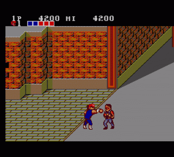 Double Dragon Screenshot 9 (Sega Master System (JP Version))