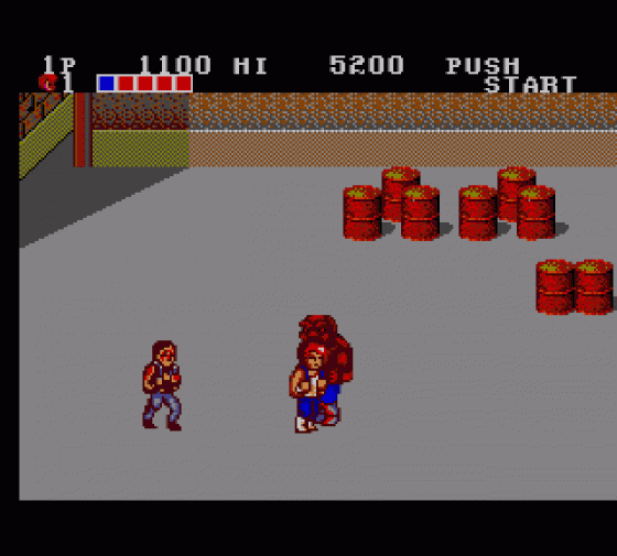 Double Dragon Screenshot 11 (Sega Master System (JP Version))