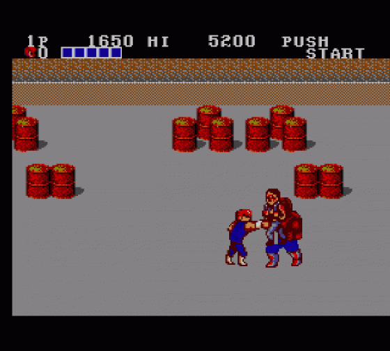 Double Dragon Screenshot 12 (Sega Master System (JP Version))
