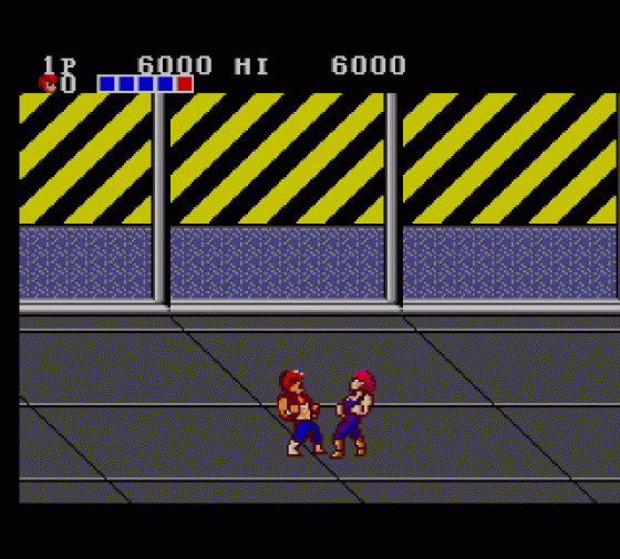 Double Dragon Screenshot 14 (Sega Master System (JP Version))