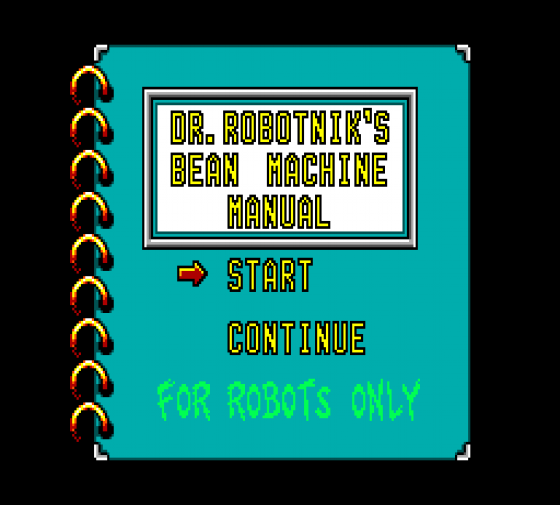 Dr. Robotnik's Mean Bean Machine Screenshot 11 (Sega Master System (EU Version))