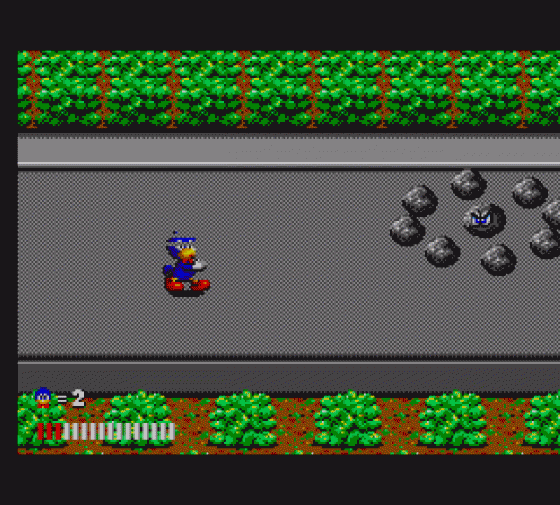 Dynamite Dux Screenshot 20 (Sega Master System (EU Version))