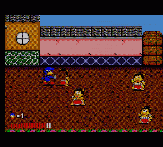 Dynamite Dux Screenshot 26 (Sega Master System (EU Version))