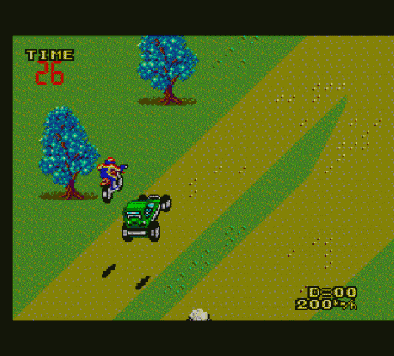 Enduro Racer Screenshot 6 (Sega Master System (EU Version))