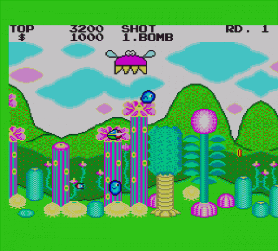 Fantasy Zone Screenshot 5 (Sega Master System (EU Version))