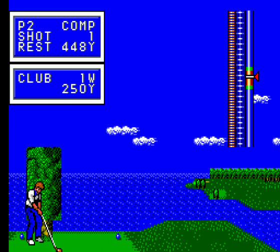 Golfamania Screenshot 14 (Sega Master System (EU Version))