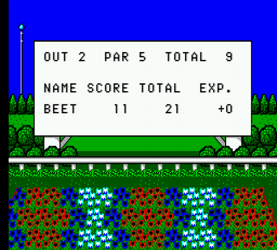 Golfamania Screenshot 16 (Sega Master System (EU Version))