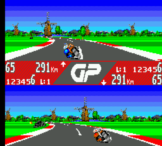 GP Rider Screenshot 6 (Sega Master System (EU Version))