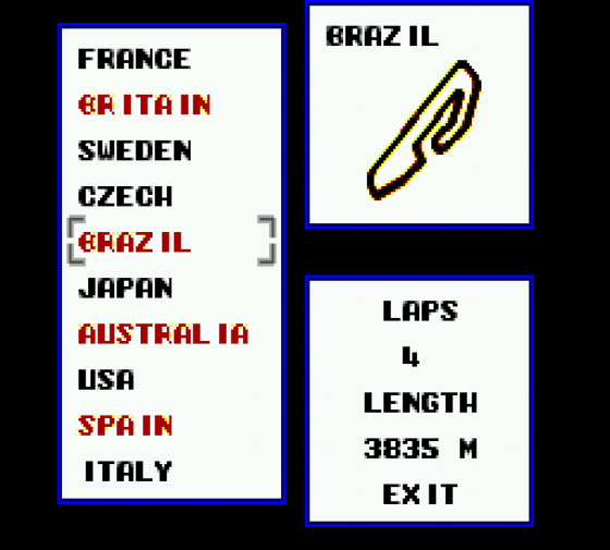 GP Rider Screenshot 17 (Sega Master System (EU Version))