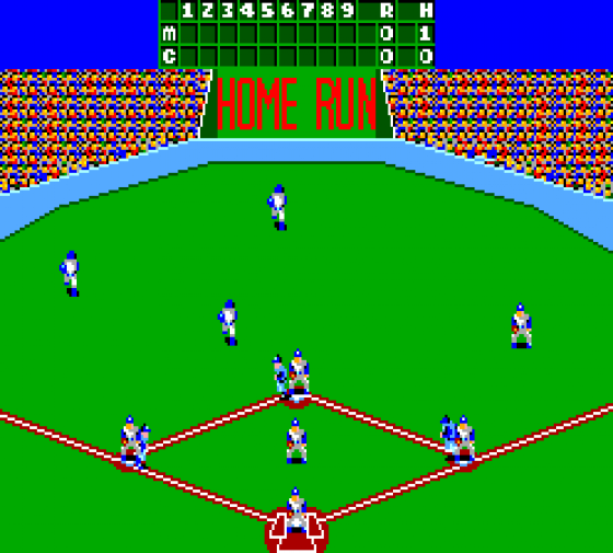 Great Baseball Screenshot 5 (Sega Master System (JP Version))