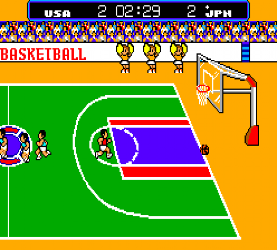 Great Basket Screenshot 5 (Sega Master System (JP Version))
