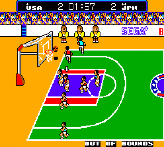 Great Basket Screenshot 6 (Sega Master System (EU Version))
