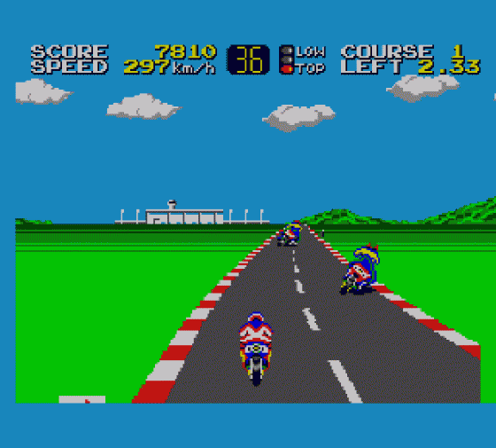 Hang On Screenshot 7 (Sega Master System (JP Version))