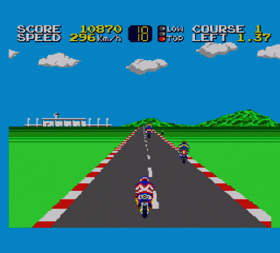 Hang On Screenshot 8 (Sega Master System (EU Version))