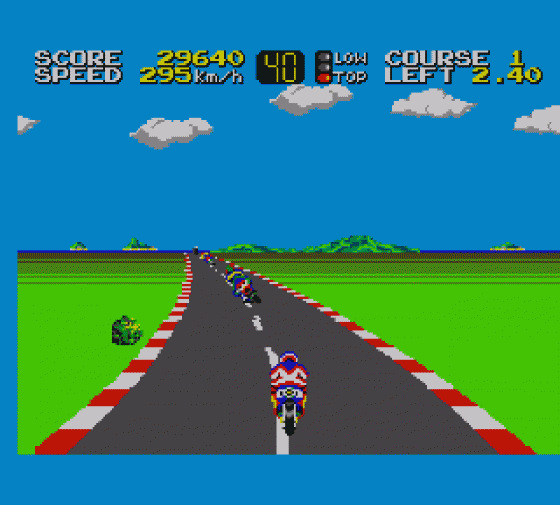 Hang On Screenshot 11 (Sega Master System (JP Version))
