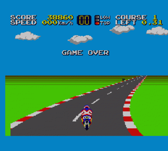 Hang On Screenshot 12 (Sega Master System (EU Version))