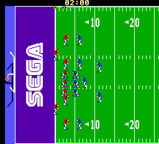 Joe Montana Football Screenshot 16 (Sega Master System (EU Version))