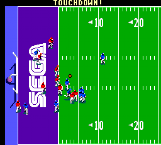 Joe Montana Football Screenshot 17 (Sega Master System (EU Version))