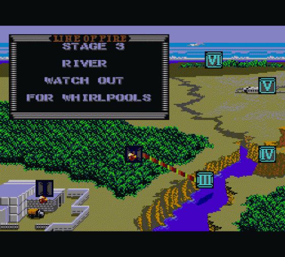 Line Of Fire Screenshot 35 (Sega Master System (EU Version))