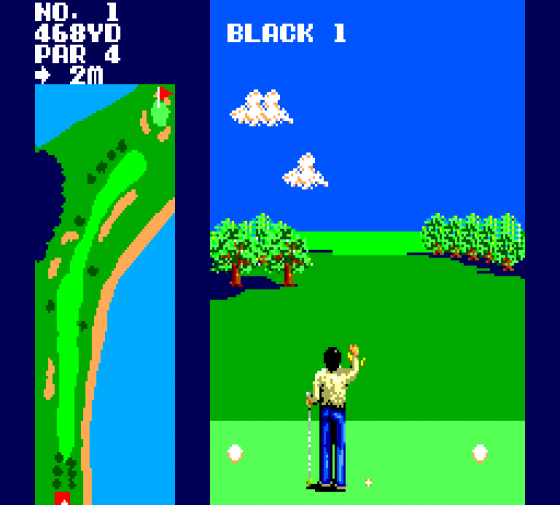 Masters' Golf Screenshot 6 (Sega Master System (EU Version))