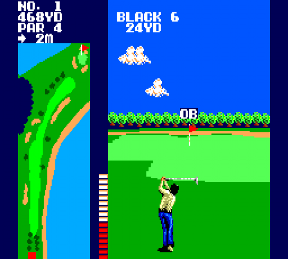 Masters' Golf Screenshot 11 (Sega Master System (EU Version))