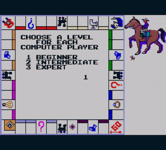 Monopoly Screenshot 6 (Sega Master System (EU Version))