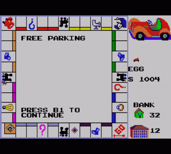 Monopoly Screenshot 13 (Sega Master System (EU Version))