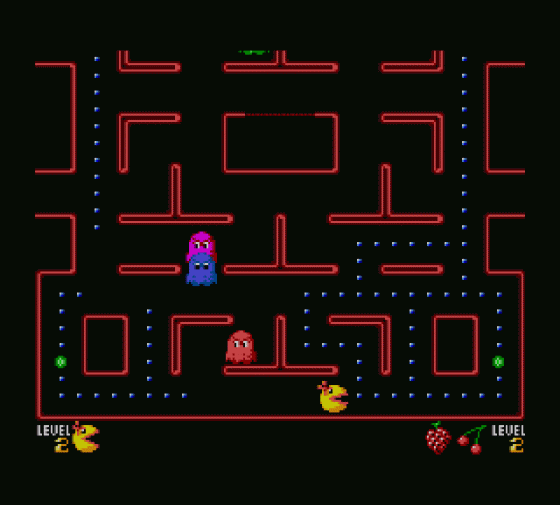 Ms. Pac-Man Screenshot 5 (Sega Master System (EU Version))