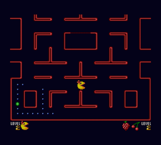 Ms. Pac-Man Screenshot 6 (Sega Master System (EU Version))