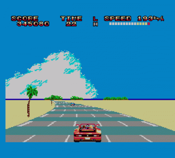 OutRun Screenshot 7 (Sega Master System (EU Version))