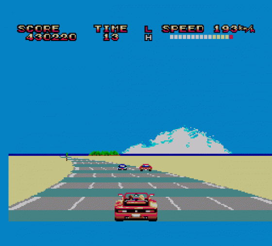 OutRun Screenshot 9 (Sega Master System (EU Version))