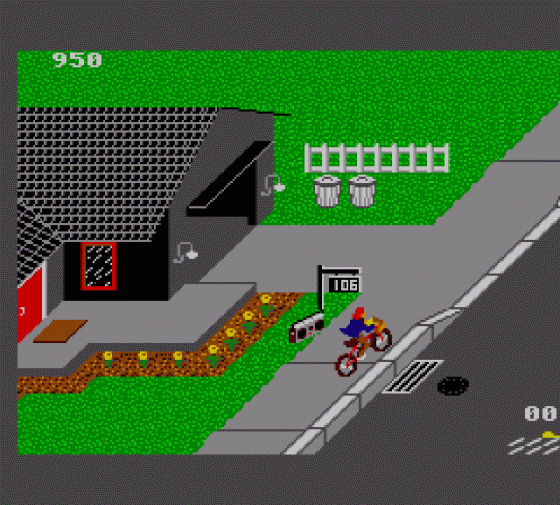 Paperboy Screenshot 12 (Sega Master System (EU Version))