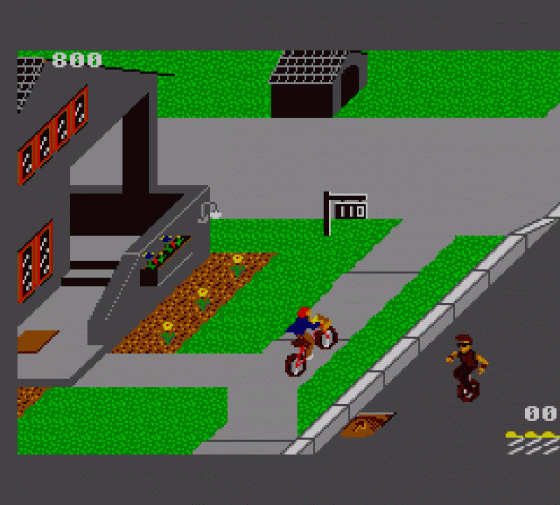 Paperboy Screenshot 15 (Sega Master System (EU Version))