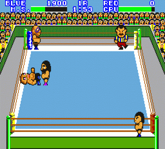 Pro Wrestling Screenshot 6 (Sega Master System (EU Version))