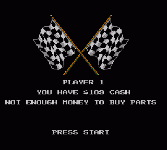 R. C. Grand Prix Screenshot 12 (Sega Master System (EU Version))